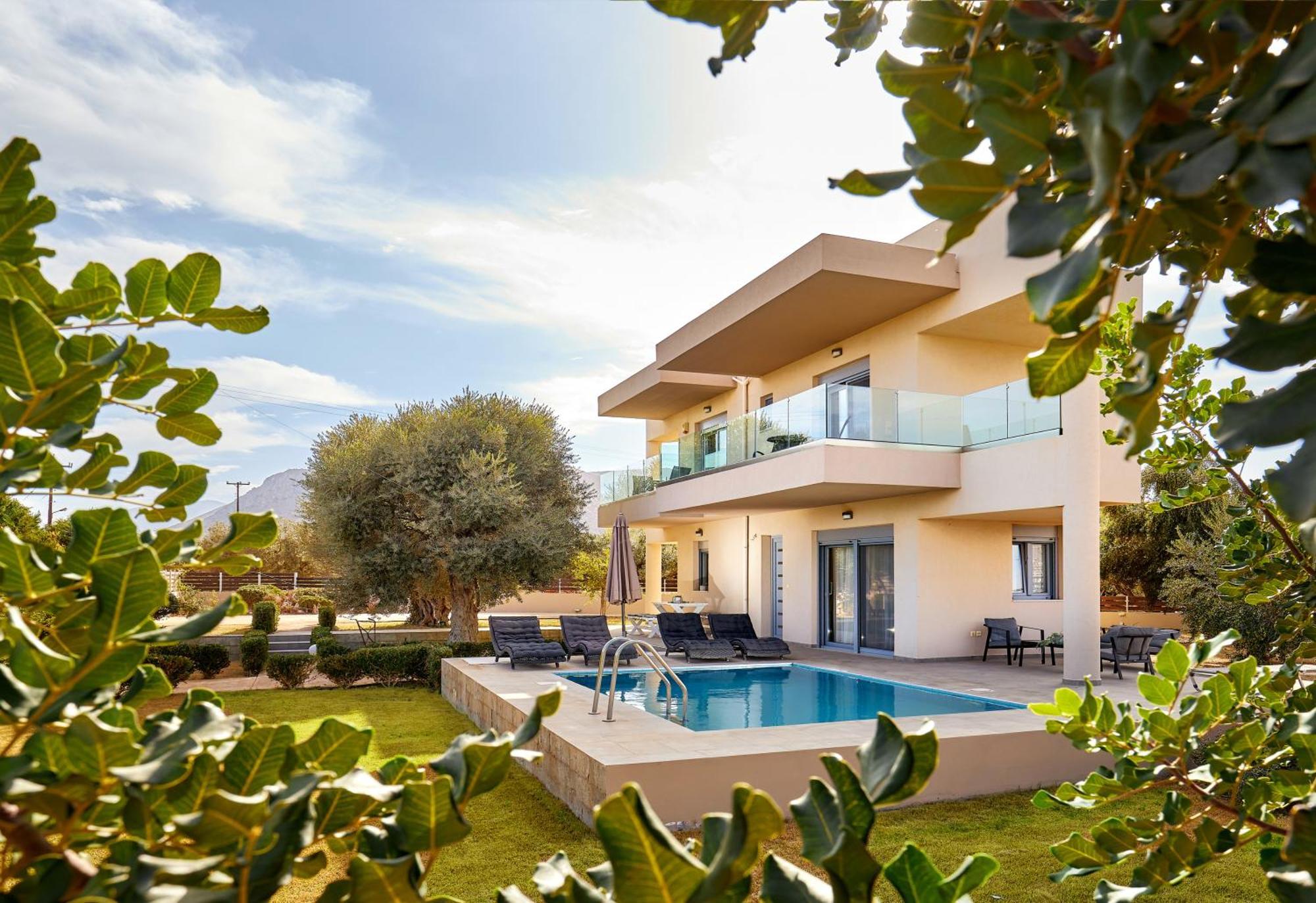 Villa Santa Barbara Hersonisos Limenas Chersonisou Exterior foto